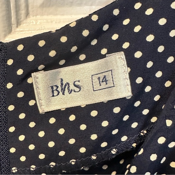 Vintage Midi Polka Dot Dress - Picture 5 of 5